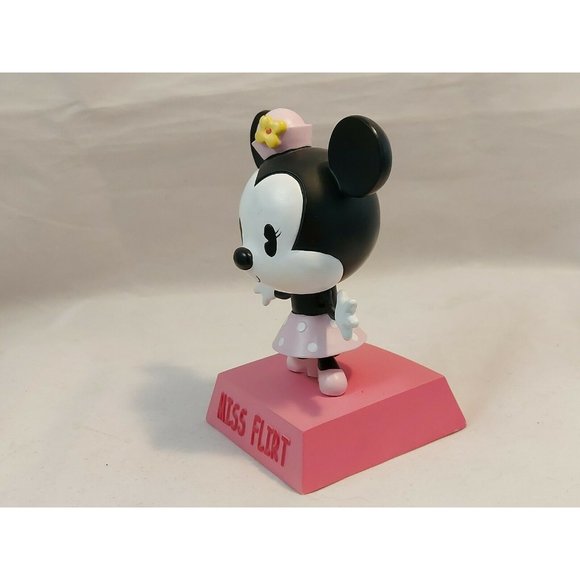 Disney Store Exclusive, Miss Flirt, Minnie Mouse Resin Figurine on stand 4.5" - Picture 2 of 7